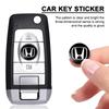 For Honda Car Goods 14MM Remote Car Key Stickers Emblem Accessories For Honda Civic Accord Crider City CRV HRV Inspire Fit Odyss