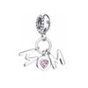925 Silver Boy, Girl, Robot Bead Dog, Cat Pendant Suitable For European Bracelet DIY Exquisite Jewelry