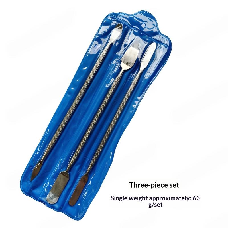 1/3Pcs Dual End Metal Pry Bar Spudger Set Anti Slip Repair Opening Tool For Phone Laptop Digital Product Disassembly Maintenance
