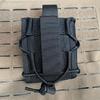 Open Top Nylon Handcuff Pouch Waist Belt Bag Handcuff Holder Hunting Accessory