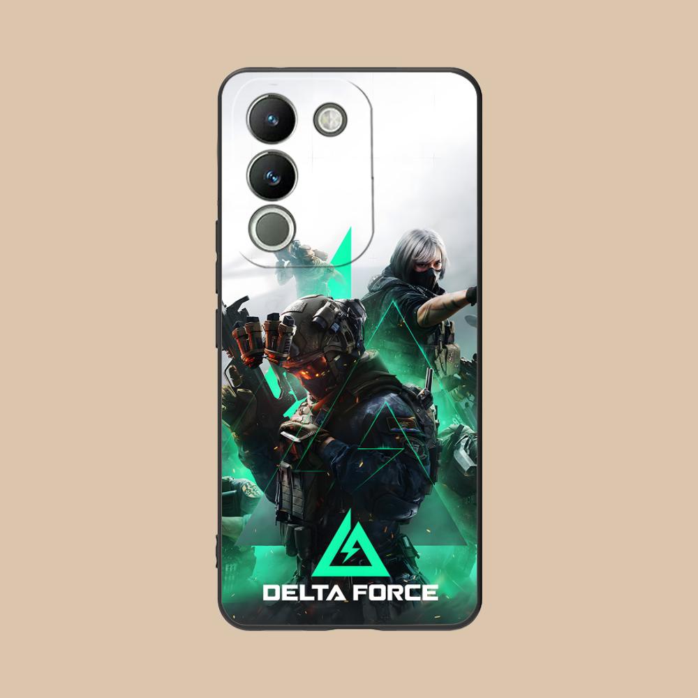 

Game Delta Force Matte TPU Mobile Phone Case for VIVO Y77 76 75 74 73 72 58 56 55 51 50 38 36 Y19 Y18 Y03 Y01 5G Colorful Cover vivo Y01