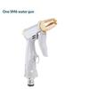 High Pressure Car Washer Spray Gun Metal Nozzle Adjustable Water Flow Sprinkler for Pet Bath Garden Irrigation Use