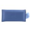 Womens Wallet Cute Elegant Long Slim Card Holder Case Minimalist Coin Purse Zipper Wallet With Fur Ball Bow Decor