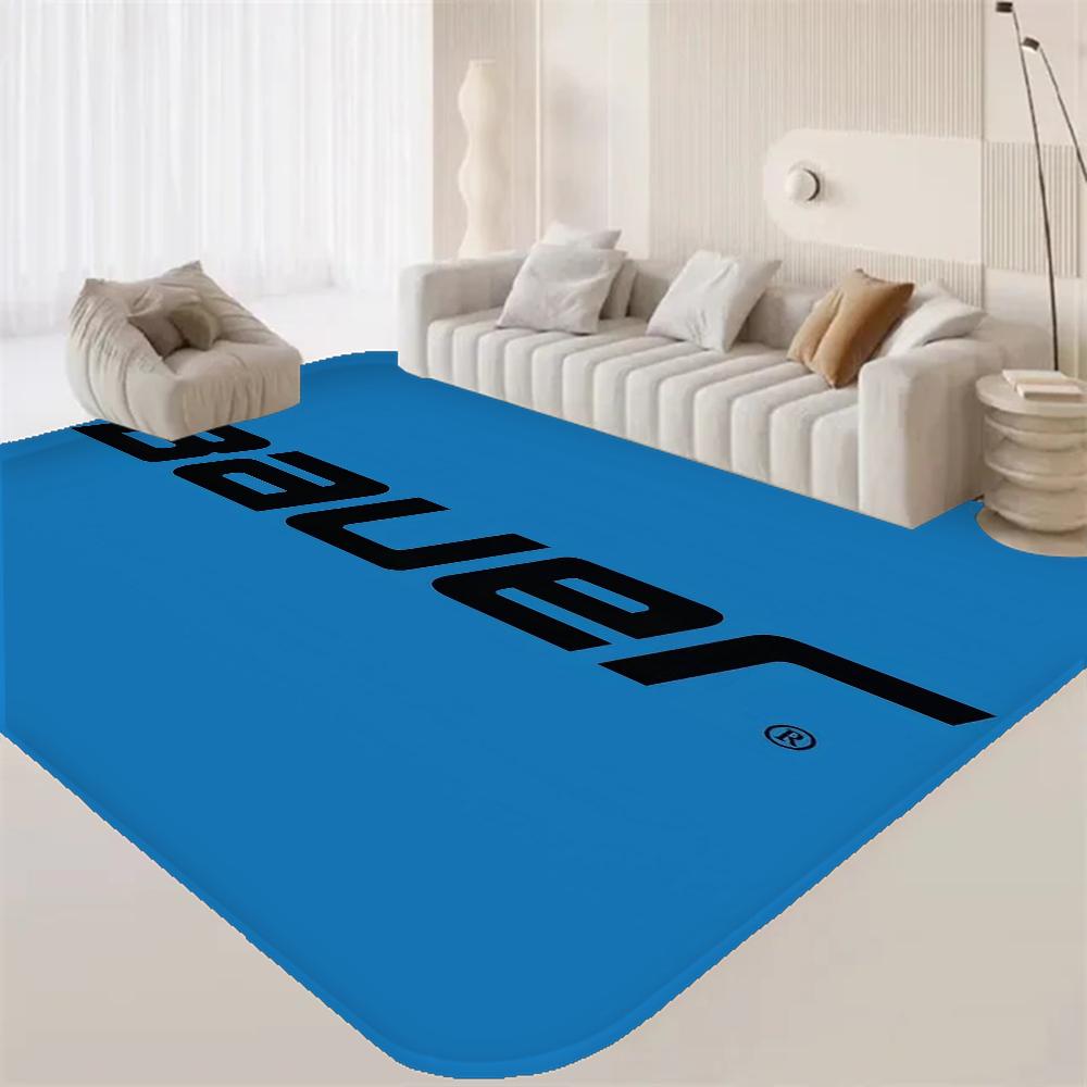 B-Bauer Hockey Bodenmatte Rechteck Rutschfest Zuhause Weich Badematte Haustür Innen Außen Matte Willkommen Fußmatte