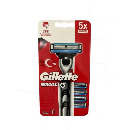 

Машина Gillette Mach-3 +5 запасных (новый)