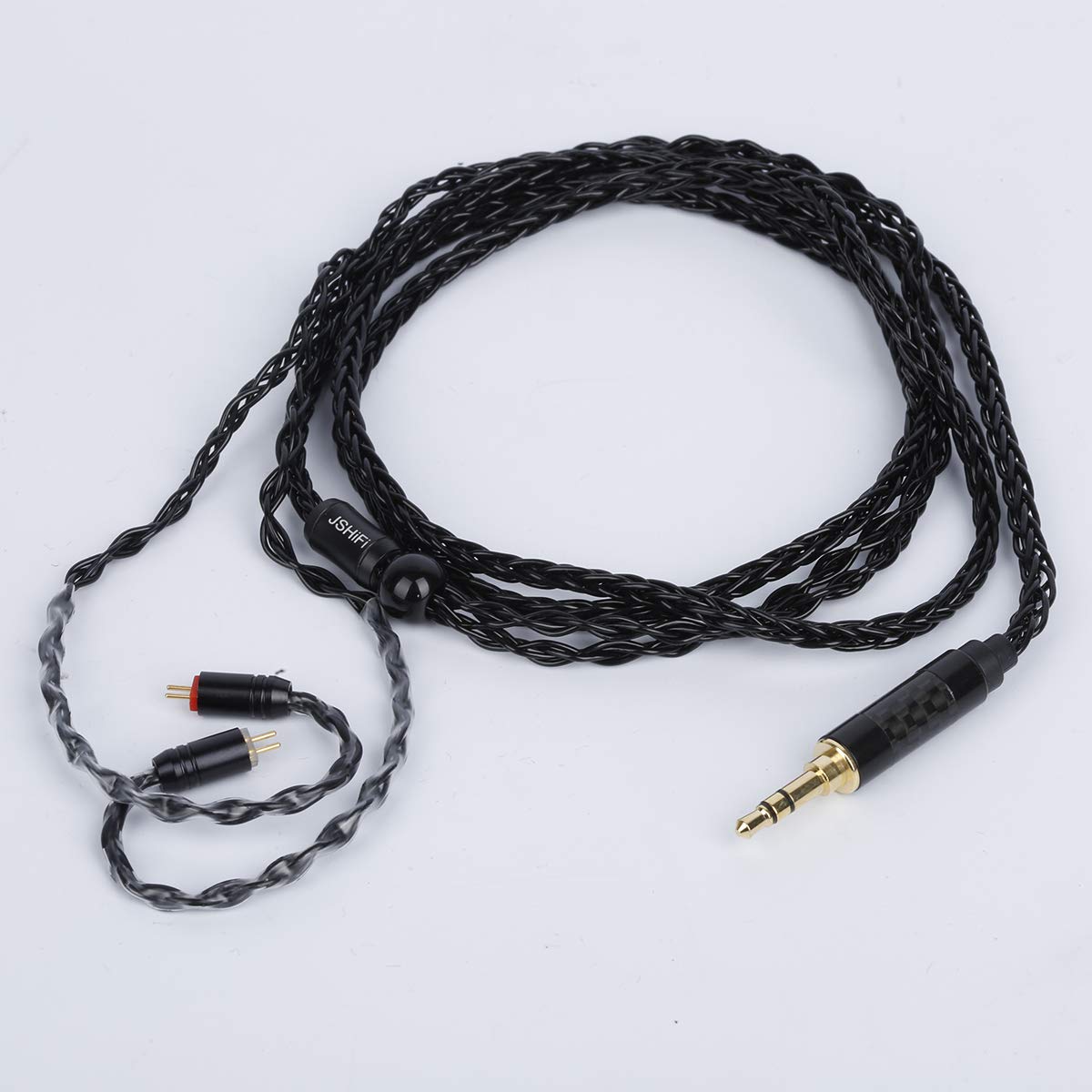 

Replacement Cable with Upgrade Cable for Popular Chinese Earphones with Mini Compatible with KZ Earphones JSHiFi-Hi8 (Black, Silver, Gray) 2-Pin чёрный