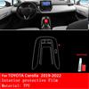 For TOYOTA COROLLA CROSS - Car Interior Center Console Transparent TPU Automotive Interior Protective Film Anti-scratch