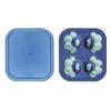 Silicone Tray Ice Block Film Accessory Creative Summer Household Pressing Ice Box With Cover Cartoon And Cute Ice Making Mold.