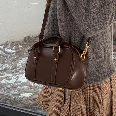 Vintage Pendler Tasche Postbote Bowling Tasche Damen Tote Umhängetasche
