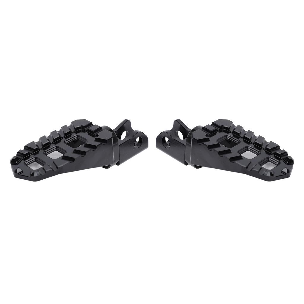 Pair of Motorcycle Wide Front Foot Peg Anti Slip Footpegs Adjustable Height for KLX 230 S R 2020 to 2024