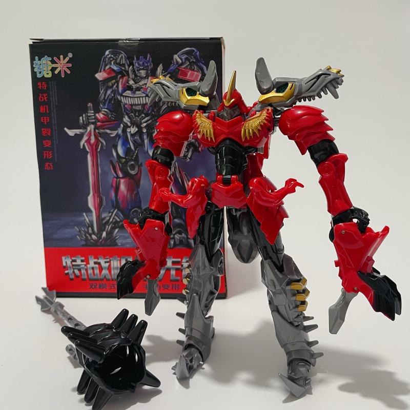 19CM Transformation Movie Toys New Cool Anime Action Figure Robot Car Engineering Model Kids Boy Gift KO 88501 Poseable Articulated Scale Detailed