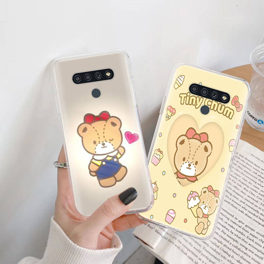 Transparent Case for Samsung A04 A14 A23 M33 M53 Realme 10 9 C35 C55 VIVO X80 Infinix Hot 30 Note 11 Tecno Spark 8P Pro L-3 Tiny Chum