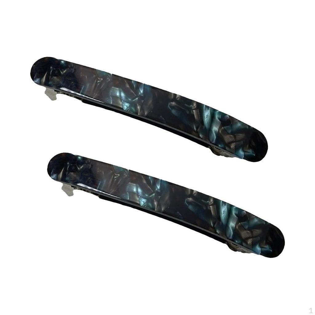 2 sztuki spinek do włosów dla kobiet klasyczne akcesoria acetatowe klamry