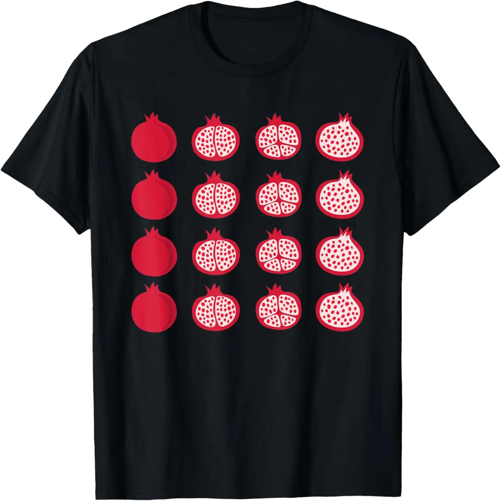 Pomegranate Outfit Love Tropical Fresh Fruits T-Shirt S
