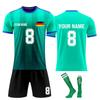 Personalised Shirts Kit Mens Girls With Name Number Custom Football Jerseys For Boys Training Suit