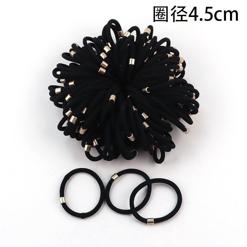 

Высокоэластичная резинка для волос Повязка на голову Резинка для волос Универсальная и прочная Резинка для волос для хвостика Головной убор 10pcs чёрный