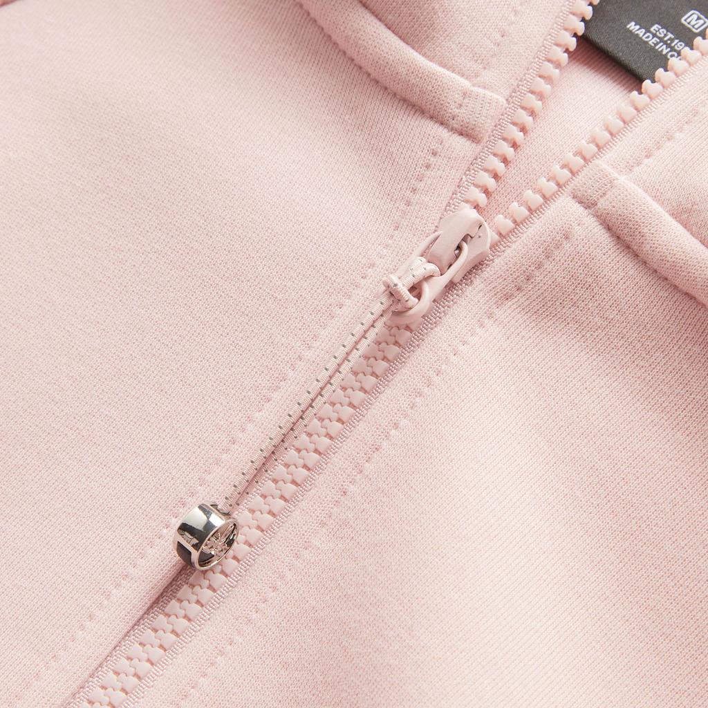 Li Ning Fitness Series Solid Color Loose Hoodie Women Hoodies Light-Pink AWDUF06-3