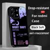 Custodia per Telefono Star Bull Energy Drink turno di notte Per Redmi Note 14 13 12 11 Pro Plus S 5G 14C A3 Copertura Nera Morbida