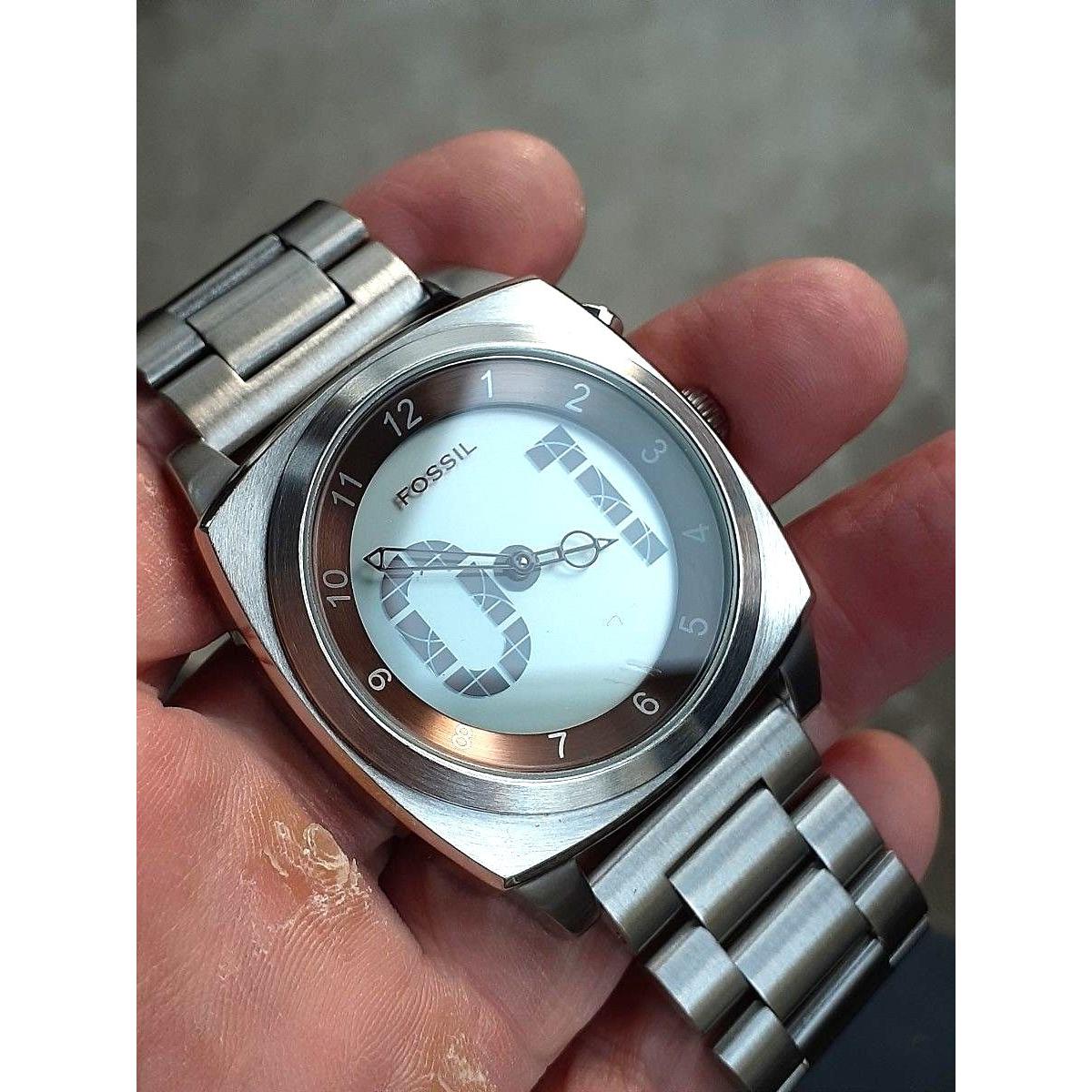 Used Working item Fossil BIG TIC men s watch