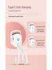 Portable Electric Heated Eyelash Curler: Sunflower Design