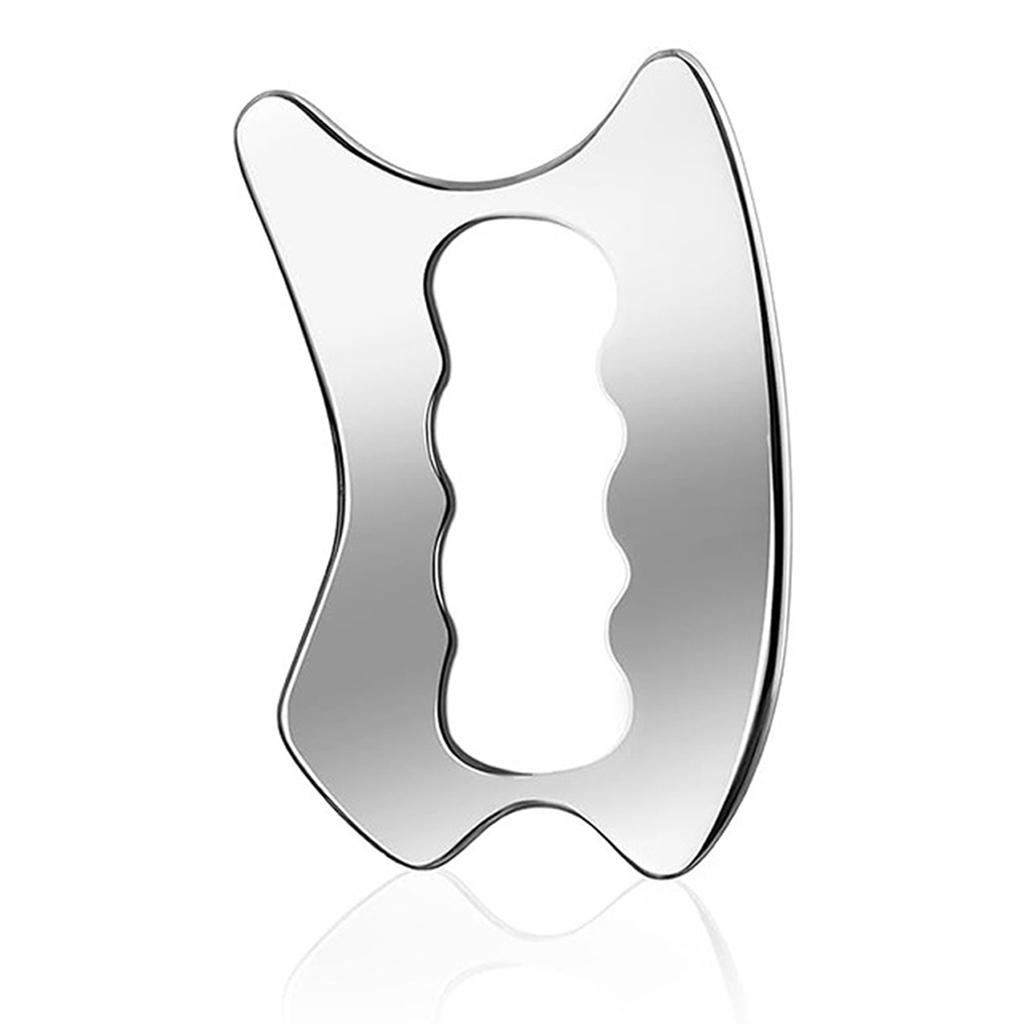 Stainless Steel Massage Scraper Tool Derma Edge Massage ToolsGua Sha Scraping Tool for Physical Therapy Muscle Scraper Tools