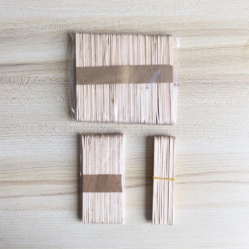 Wooden Popsicle Sticks, DIY Ice Pop and Lolly Sticks for Children's Crafts