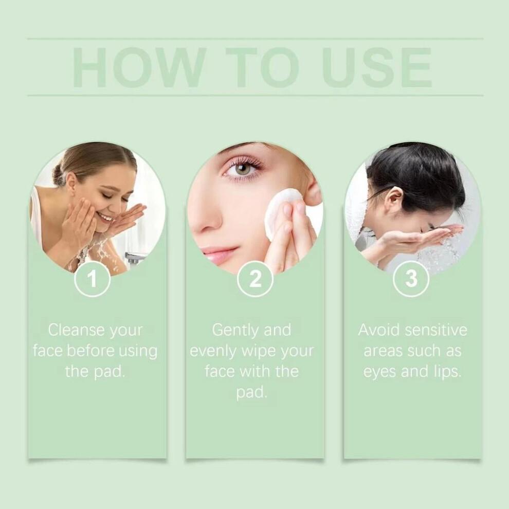 QUIA Zero Pore Pads Trgets Large Pores and Uneven Tone Korean Skincare 70pcs