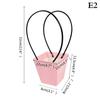 Portable Flower Box Waterproof Paper Handy Bag Kraft Handbag Party Gift Box