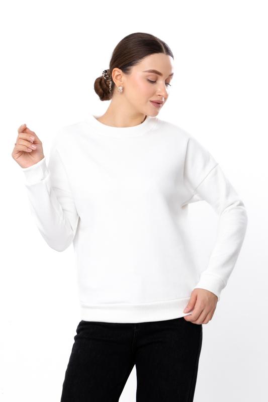 Sweatshirt – Women's Cozy Solid Loose Fit, Winter 8175-025 HC