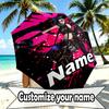 Custom Name Personalized Jinx Print Umbrella, Auto Open Close, 8‑Rib Sturdy Frame, Commute Camping Hiking Use, Birthday Gift