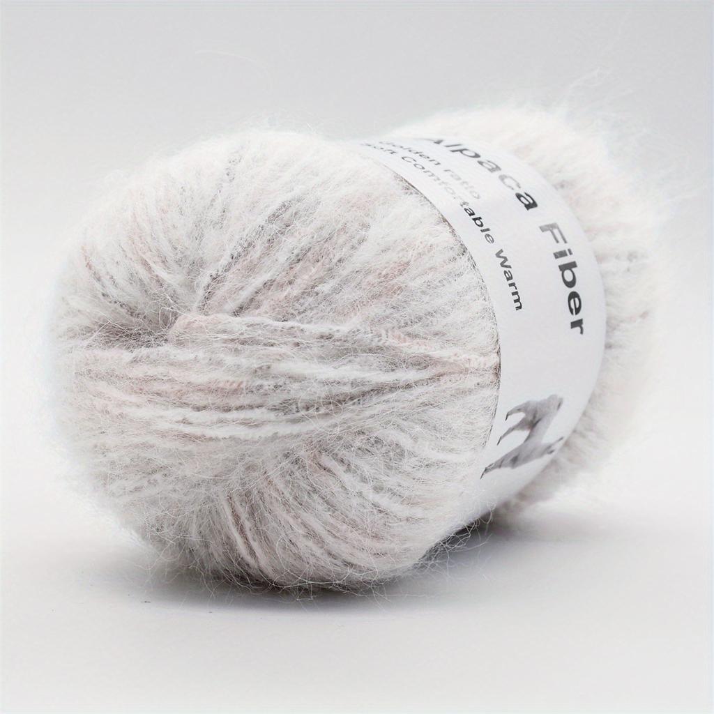 6-Pack Soft Cashmere Wool Acrylic Blend Yarn (50g/280m Per Skein) Multi-Color for Knitting & Crocheting Sweaters 3.5-4.5mm Needle/Hook Handmade Yarn