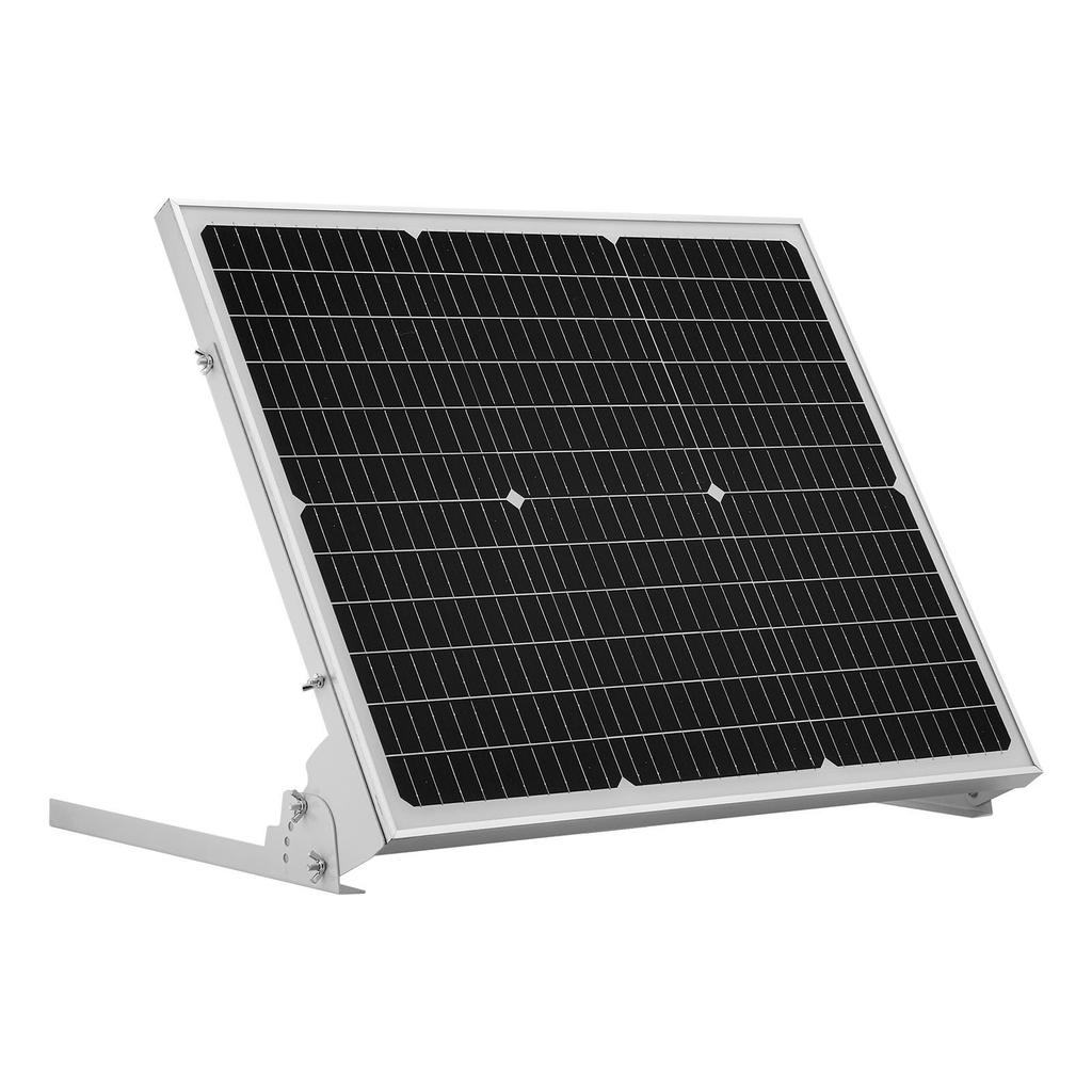 50W 12V Solar Battery Trickle Charger Maintainer, Mono Solar Panel Battery Charger with Upgraded MPPT Controller & Adjustable Mount Bracket, IP65