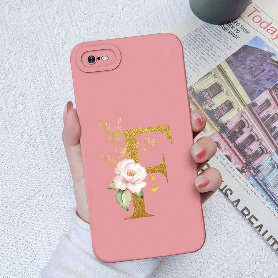 Für OPPO Realme C11 C12 C15 C33 C17 C35 C20 C30 Fall Luxus Schutzhülle Platz Flüssiges Silikon Weiche TPU Blume buchstaben Für Realme Funda Coque Stoßstange