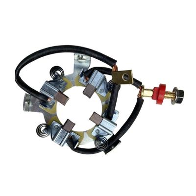 Iron Construction Carbon Brush Holder Assembly For 12000Lbs Winch Optimized Conductivity & Durability In Rough Terrains