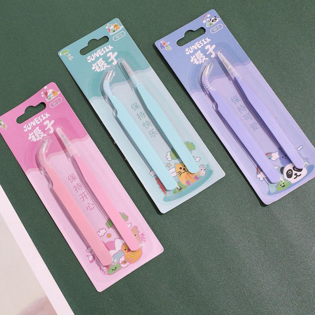 Macaron Pastel Planner Tools: Tweezers, Washi Tape, Sticker Release Book & Collage Accessories
