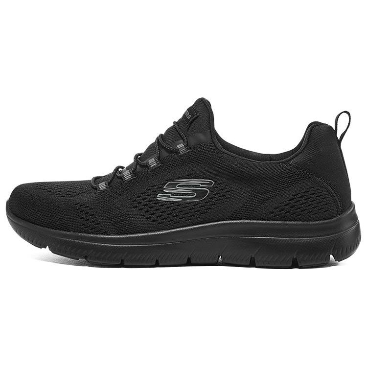 Skechers Summits Series Comfortable Low-Top Casual Shoes Women sneakers Black 149523-BBK 35