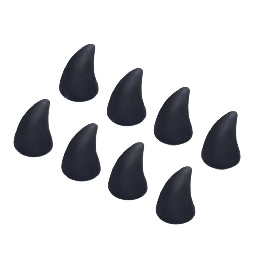 8 Stück Spitz/Stumpf Pelzige Krallen Nägel Epoxid DIY Tierpfoten Zubehör Cosplay Kostüm Zubehör