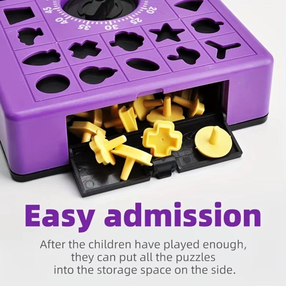 Twee Spelers Timing Puzzel Bordspel Familie Plezier Tijd Bordpuzzel Speelgoed Bordspellen