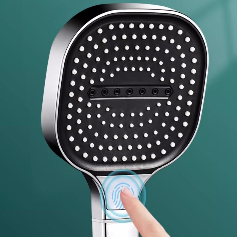13cm Large Panel 3 Modes Adjustable Shower Head High Pressure Massage Shower Head Filter Element Bathroom Accessories