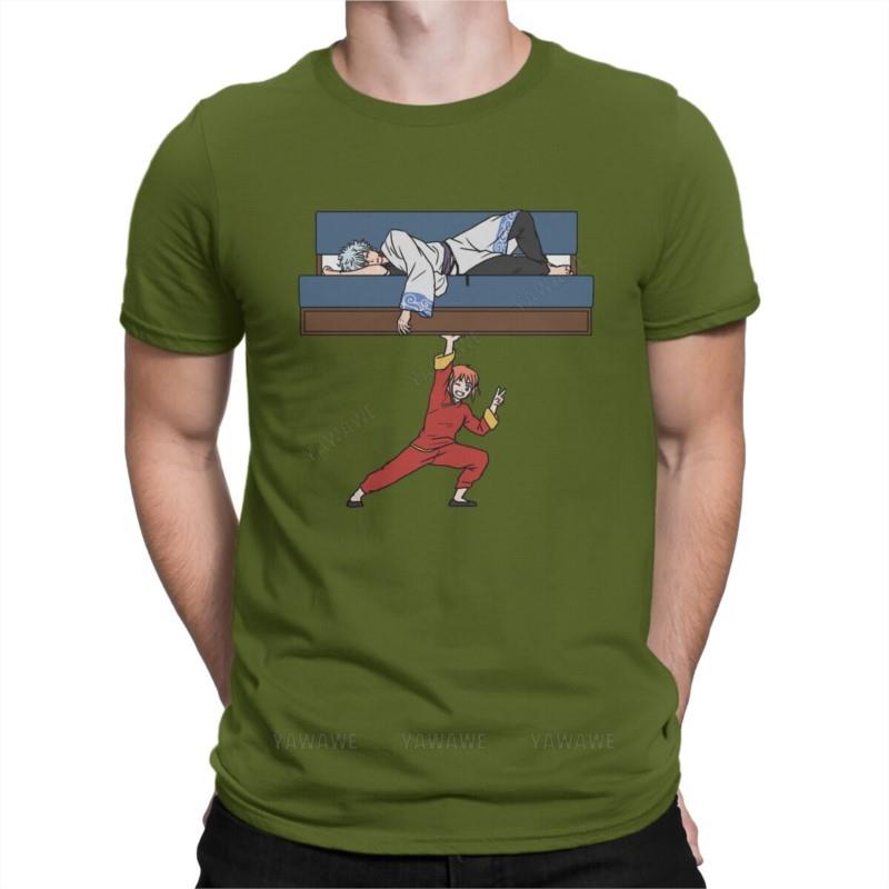 Kagura The Muscle Special Tshirt Gintama Kagura Anime Casual T Shirt Newest Stuff For Adult Unisex Summer Tshirt