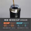 CB Japan KAHWA Coffee Bottle Water Bottle for Straight Drinking Vacuum Insulated Double Wall Teflon Coating Gray 410ml