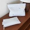2025 Women's Blue Handheld Makeup and Travel Storage Bag