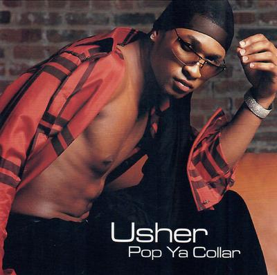 CD USHER - Pop Ya Collar LFPCD4486PROMO Arista 2001 US Rap & Hip-Hop/R&B Used