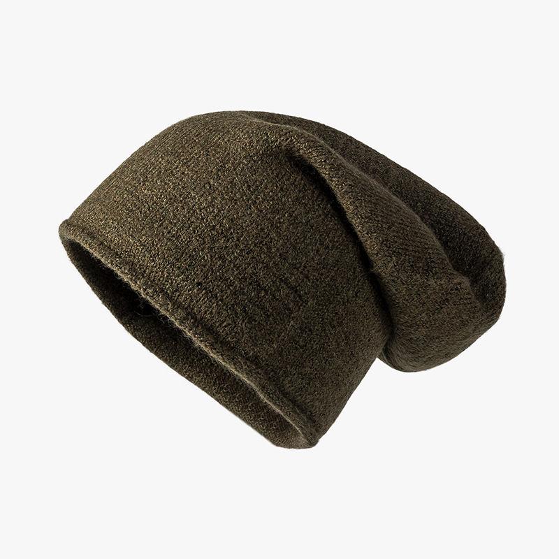 Unisex Women Men Cashmere Winter Fashions Warm Soft Knitted Beanies Wool Cap Hat Outdoor