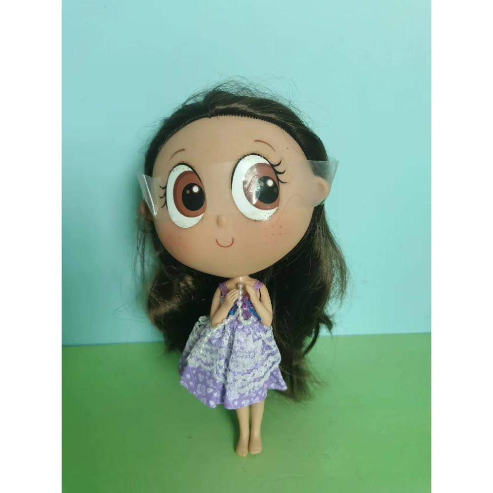 Plástico Linda Muñeca Juguete Decoración España Muñeca Distrollar Muñeca Cabeza Grande Versión Bebé regalo para niños