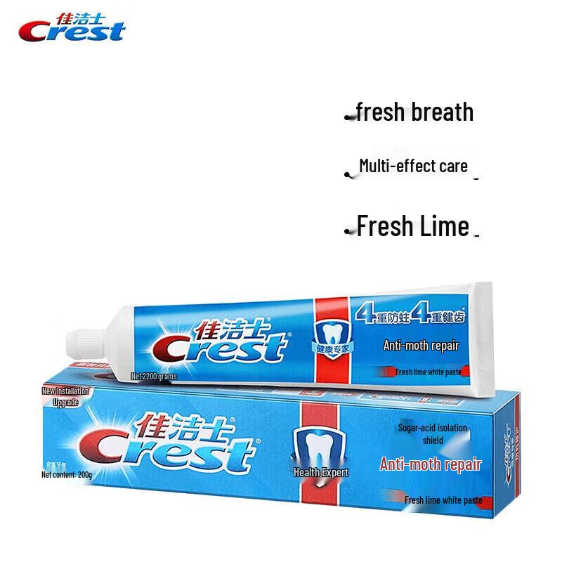Crest Anti-Cavity Repair Toothpaste, Fresh Lime
