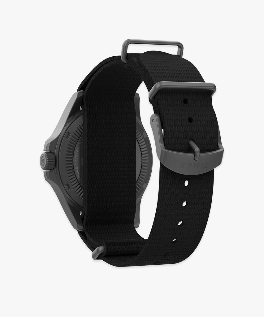 Taimaegseu Expedition Solar Power Gunmetal Case Black Watch 41Mm