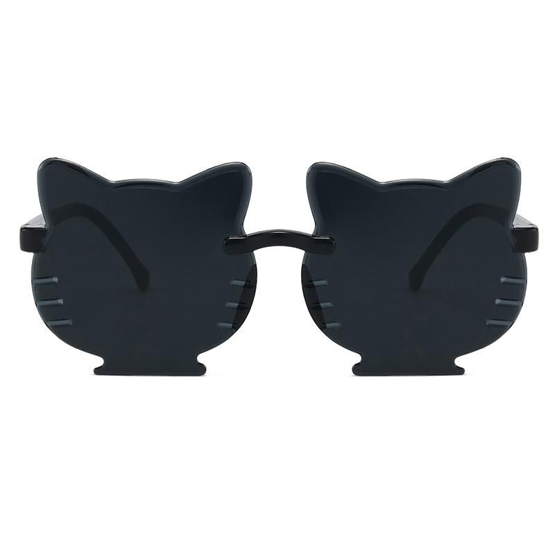 

Летние детские милые безободковые солнцезащитные очки для девочек и мальчиков, корейские мультяшные градиентные детские солнцезащитные очки для улицы, солнцезащитные очки