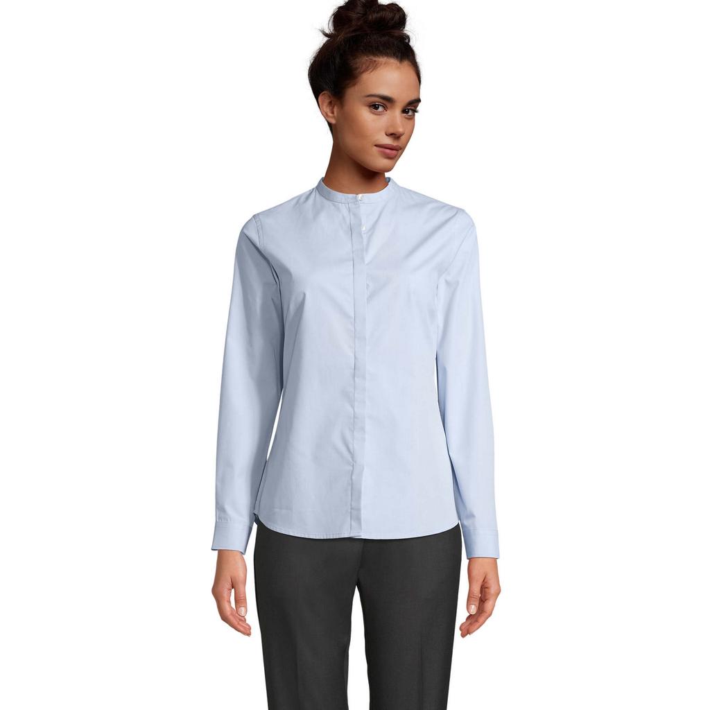 NEOBLU Womens/Ladies Bart Mandarin Collar Shirt