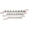 Socket Rails Organizer Socket Organizer Tray, Carbon Steel 8 Socket Rack Storage Divider Rail Tray Holder Shelf Stand Tool Organizer(1/2")